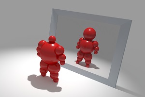 3D abstract "Ballman" character