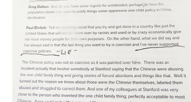 There seem to be troubles which far exceed Ehrlich simply being wrong about his population theories - Word 12_28_2019 1_49_52 AM
